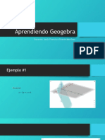 Aprendiendo Geogebra