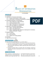 Basics of Information Disssemination