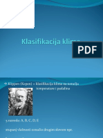 Klasifikacija Klima