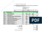 Presupuesto y Metrados Linea de Conducción