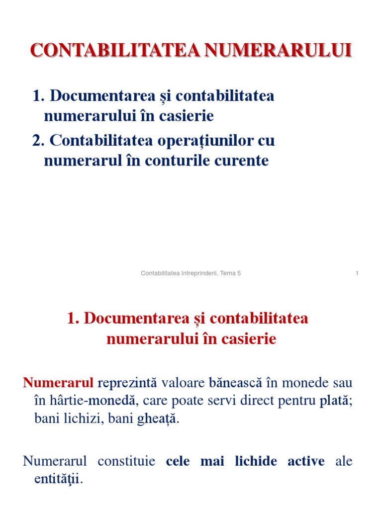 5 Numerar | PDF