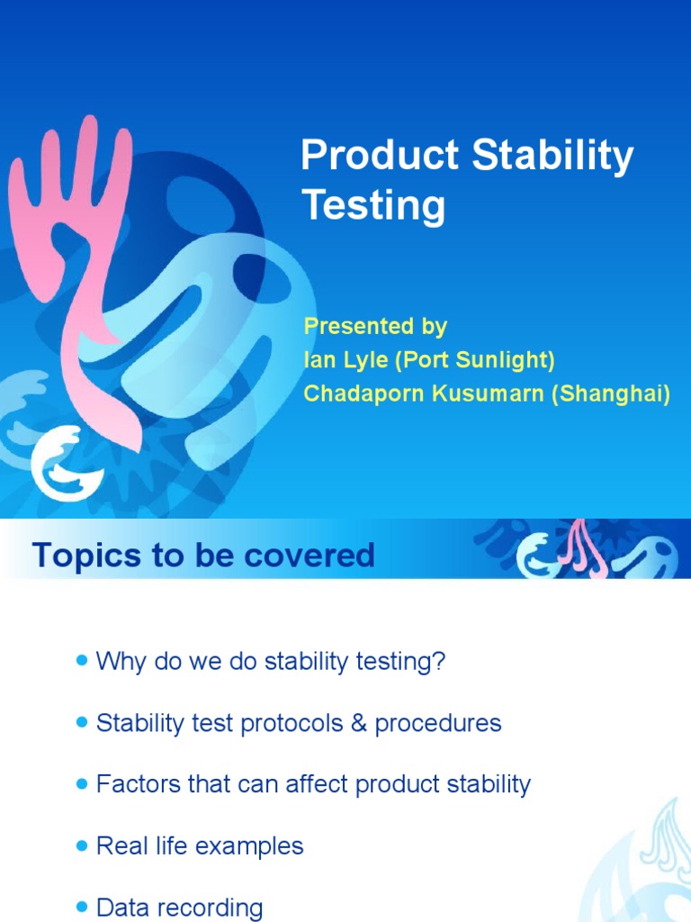 3.5 Product Stability Testing Shelf Life Brand