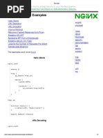 Nginx Examples