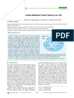 PEGylated Graphene Oxide-Mediated Protein Delivery For Cell Function Regulation