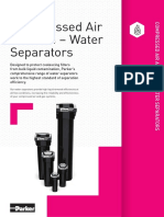 Compressed Air and Gas - Water Separators