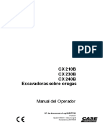 Manual Del Operador - Cx210b