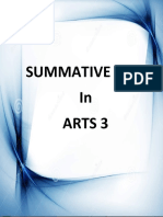 Summative ARTS