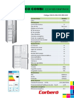 Ficha Tecnica Combi Cch18519nfinvx