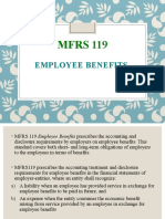 MFRS 119 Employee Benefits