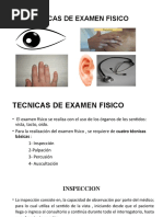 TECNICAS DE EXAMEN FISICO