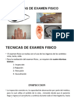 TECNICAS DE EXAMEN FISICO