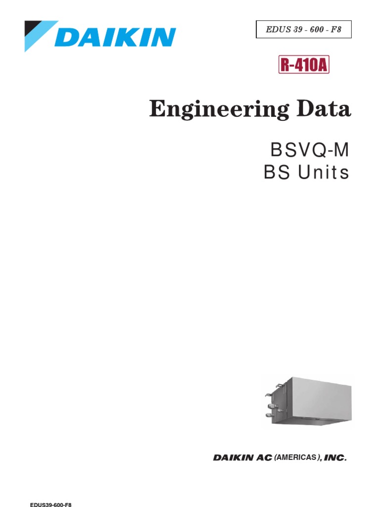 Daikin BSVQ-M Installation Manual | PDF | Pipe (Fluid Conveyance ...
