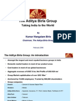 The Aditya Birla Group: Taking India To The World