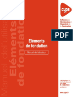 Éléments de Fondation - Manuel de L'utilisateur PDF