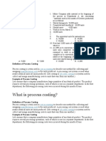 What Is Process Costing?: Cost Accounting Manufacturing Costs Job Order Costing