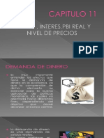 Dinero, Interes y PIB real