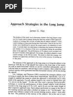 High Jump Techniques and Stages | PDF