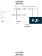 Department of Education: Individual Workweek Plan