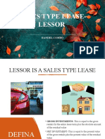SALES TYPE LEASE KEY TERMS