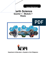 Earth Science: Quarter 1 - Module 7 Waste