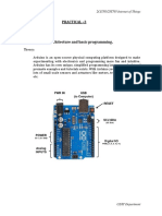 Arduino Programming and Experiments