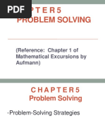 Chapter 5 Problem Solving