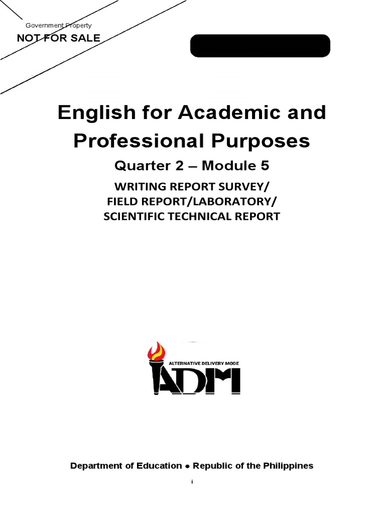 Eapp Quarter 2 Module 5 Survey Methodology Question