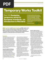 Temporary Works Toolkit: Designing Temporary Works To European Standards - An Introduction To PAS 8812