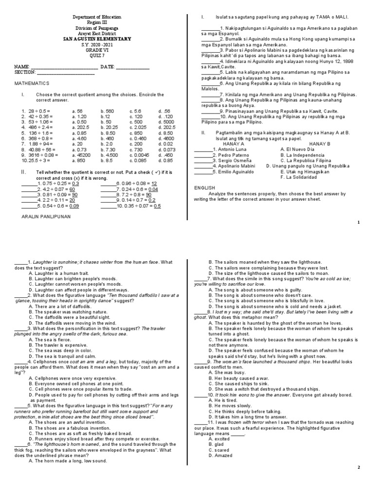 Module 7 QUIZ7 | PDF