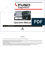 Mitsubishi FUSO Diagnostics Operation Manual PDF