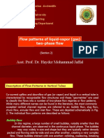 Asst. Prof. Dr. Hayder Mohammad Jaffal: Flow Patterns of Liquid-Vapor (Gas) Two-Phase Flow