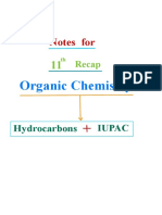 Class 11 Organic Basics + IUPAC Notes PDF