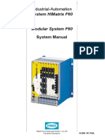 HI 800 191 System Manual Modular System F60 e