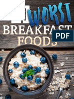 11 Worst Breakfast Foods 0907