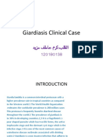 Giardiasis Case Karam Mizied 120180138