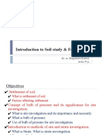 Introduction To Soil Study & Foundation: Unit I