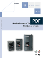 High Performance Vector Control SE2 Series Inverter