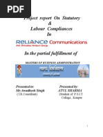 Download Project  report  On  Statutory compliances labour law by ATUL by atulsharma749 SN49092591 doc pdf