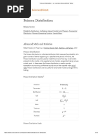 Poisson Distribution - An Overview - ScienceDirect Topics