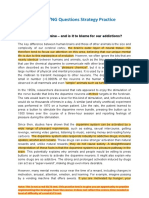 Yes/No/NG Questions Strategy Practice: What Is Dopamine - and Is It To Blame For Our Addictions?