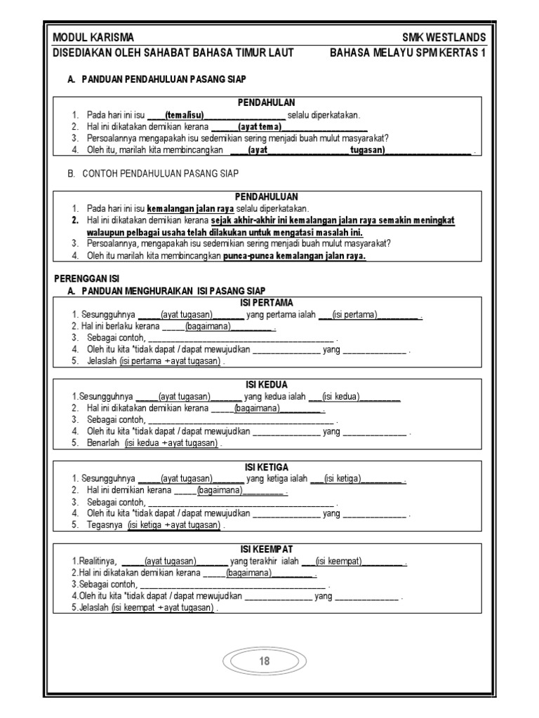 Modul Karisma 2 Pdf