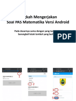 PANDUAN PAS MTK Android