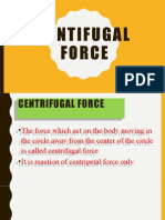 Centifugal Force Lecture-5