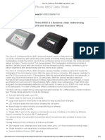 Cisco IP Conference Phone 8832 Data Sheet - Cisco