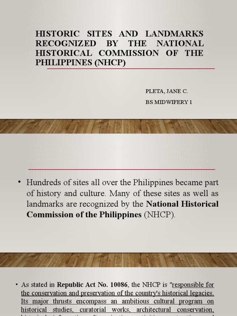 Historical Landmarks in the Philippines | PDF | Philippines | Manila