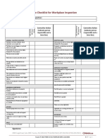 Inspection Checklist Template PDF