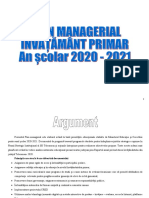 plan managerial 