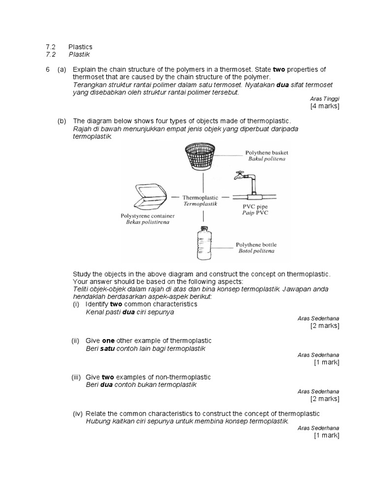 Thermoset and Thermoplastic Concepts | PDF | Thermoplastic | Plastic