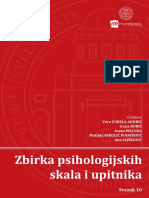 1098846.zbirka Psihologijskih Skala I Upitnika Svezak 10 PDF