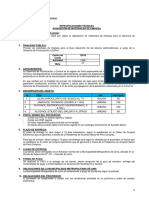 Especificaciones Tecnicas Materiales de Limpieza PDF